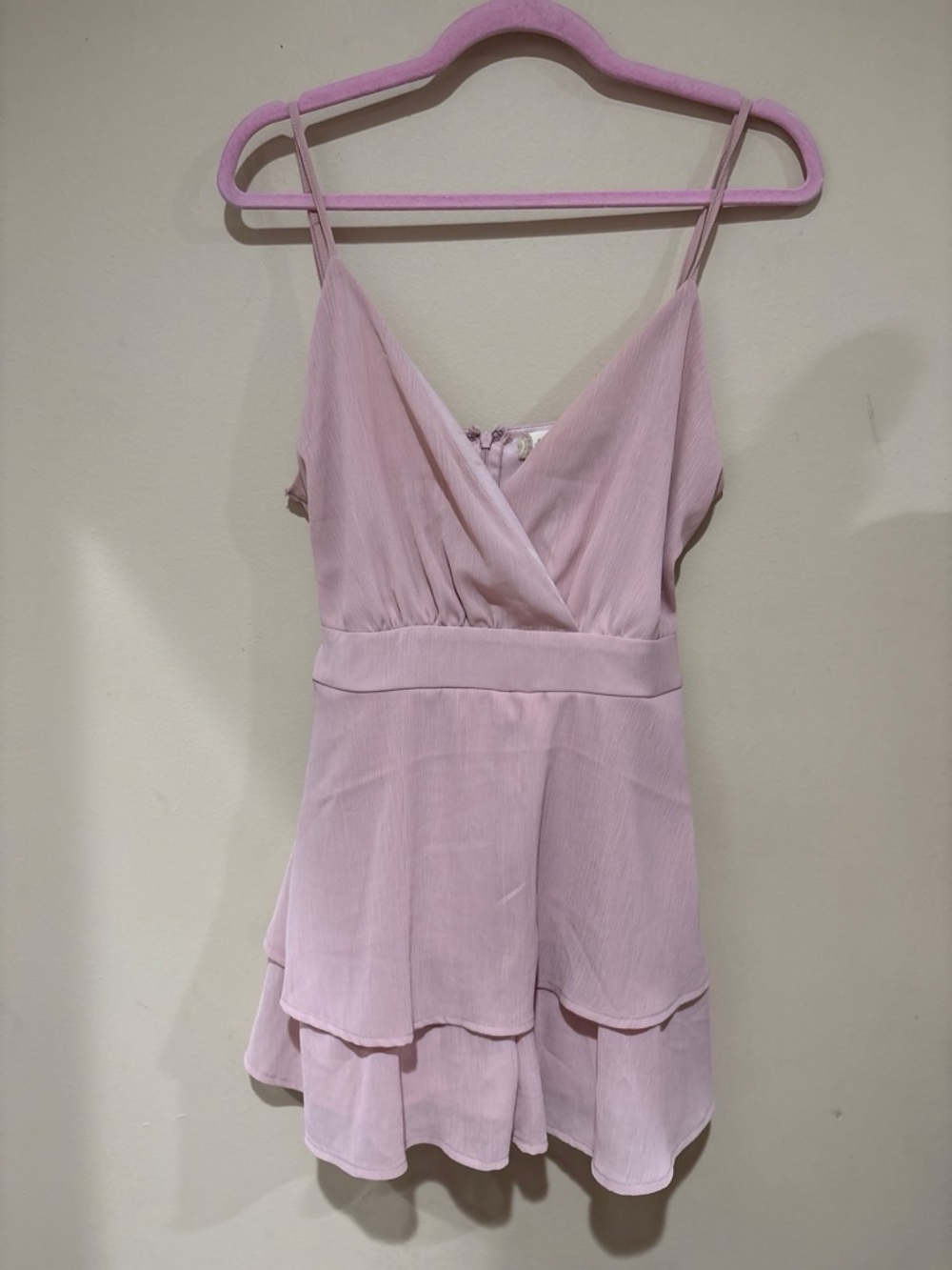 Altar'd State Blush Pink Spaghetti Strap Romper